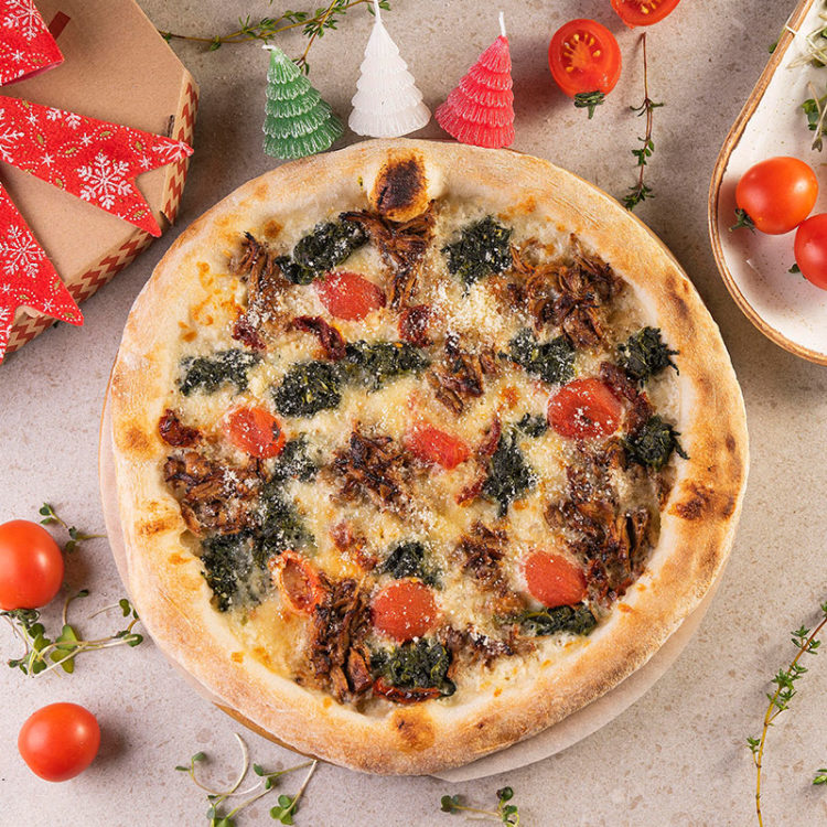 Піца Різдвяна з індичкою