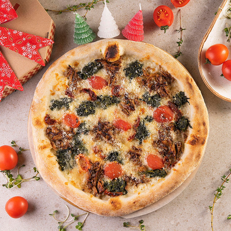 Піца Різдвяна з індичкою