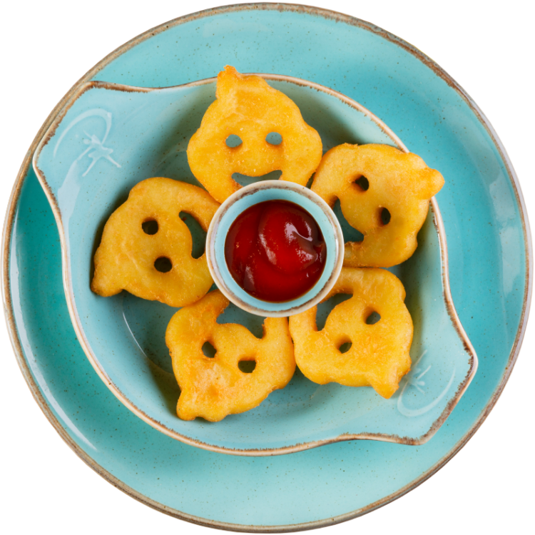 Картопляні смайли